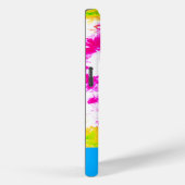 KLEURRIJK PAS STROPDAS-KLEURSTOF ONTWERP AAN Case-Mate iPhone CASE (Achterkant / Rechts)