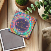 Kleurrijk Pas uw eigen Inspirativity Trendy aan Magneet