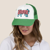 Kleurrijk Pasen Drip Tekst Graffiti Stijl Ontwerp Trucker Pet (In situ)