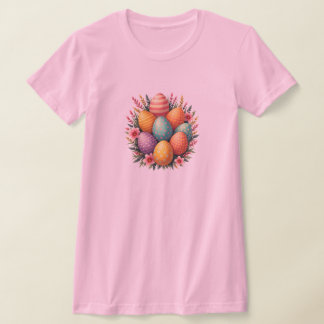 Kleurrijk Pasen Ei Bouquet T-Shirt