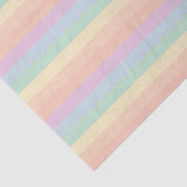 Kleurrijk pasteelregenboogstrips tissuepapier (Detail)