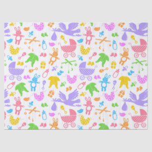 Kleurrijk Pastel Baby Tissue Papier