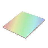 Kleurrijk pastel patroon tegeltje (Zijkant)