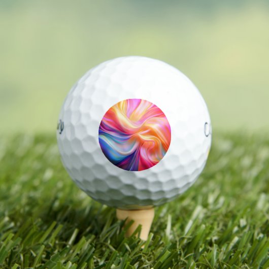 Kleurrijk Pastel Zijde Golfballen (Insitu Shirt)