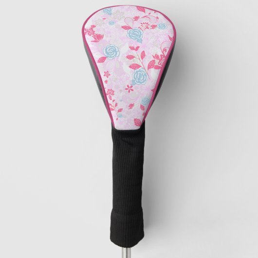 Kleurrijk pastelpatroon Laagste sneake Golfheadcover (Voorkant)