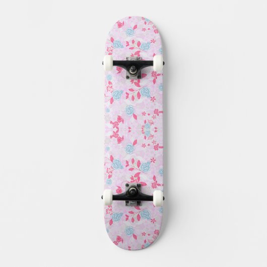 Kleurrijk pastelpatroon Laagste sneake Persoonlijk Skateboard (Voorkant)