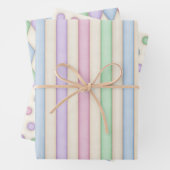 Kleurrijk Pastels Pattern Collectie Inpakpapier Vel (In situ)