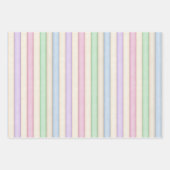 Kleurrijk Pastels Pattern Collectie Inpakpapier Vel (Voorkant)