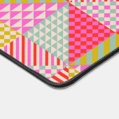 Kleurrijk Patchwork Esthetisch Bureaumatje Muismat Bureaumat (Hoek)