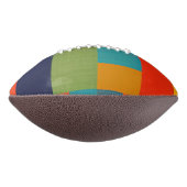 Kleurrijk Patchwork Football (Gedraaid 90)