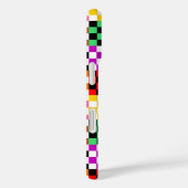 Kleurrijk Patchwork Geruit Patroonontwerp Case-Mate iPhone Case (Achterkant / Rechts)