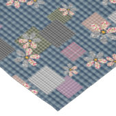 Kleurrijk patchwork landelijke retro patroon tafelkleed (Gekanteld)