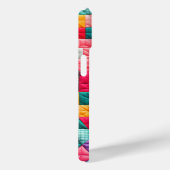 Kleurrijk Patchwork Quiltpatroon Case-Mate iPhone Case (Achterkant / Rechts)