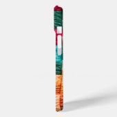 Kleurrijk Patchwork Quiltpatroon Case-Mate iPhone Case (Achterkant / Links)