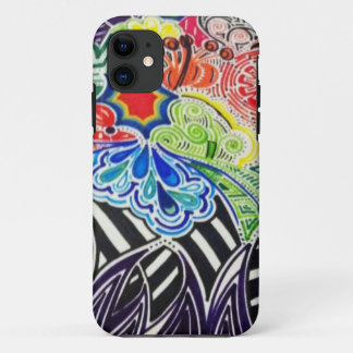 kleurrijk patroon iphone 5 hoesje