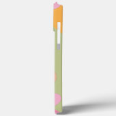Kleurrijk patroon met groovy bloemnaam Case-Mate iPhone case (Achterkant / Links)