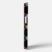 Kleurrijk patroon met schedels Case-Mate iPhone case (Achterkant / Rechts)