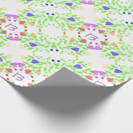 Kleurrijk patroon ontwerp cadeaupapier