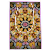 Kleurrijk patroon Paasei Mandala Medium Cadeauzakje (Voorkant)