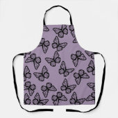 kleurrijk  patroon ter illustratie van vlinder schort (Voorkant)