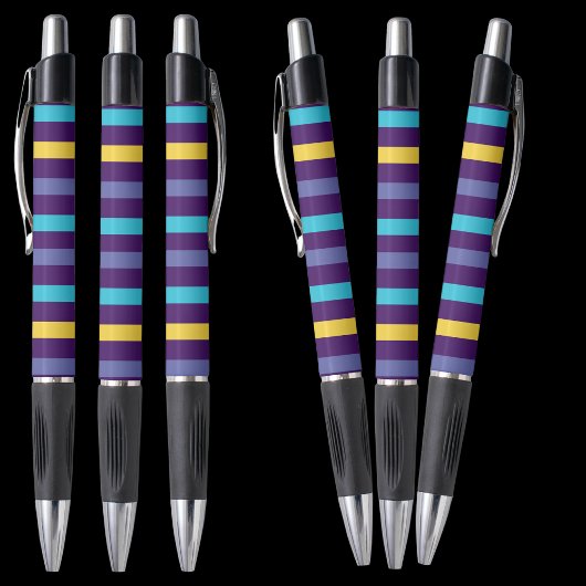 Kleurrijk patroon terug naar school pen