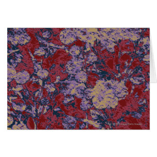 Kleurrijk patroon van blad- en bloemkamouflage