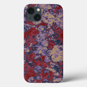 Kleurrijk patroon van blad- en bloemkamouflage Case-Mate iPhone case