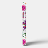 Kleurrijk patroon van buistuiken en bloemen Case-Mate iPhone case (Achterkant / Links)