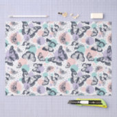 Kleurrijk patroon van de butterflies tissuepapier (Craft)