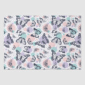 Kleurrijk patroon van de butterflies tissuepapier (Voorkant)