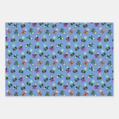 Kleurrijk patroon van Flash-camera Retro Inpakpapier Vel (Voorkant 3)