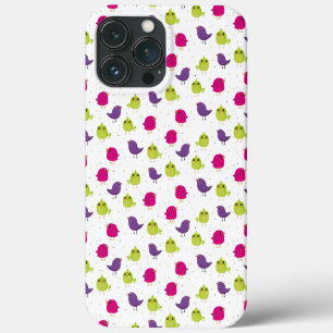 Kleurrijk Patroon van Lieve Vogels Case-Mate iPhone Case
