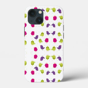 Kleurrijk Patroon van Lieve Vogels Case-Mate iPhone Case