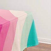 Kleurrijk patroon van regenboogcirkels | tafelkleed (Voorbeeld)