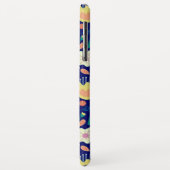 Kleurrijk patroon van schattig schattig veer Case-Mate iPhone case (Achterkant/links)