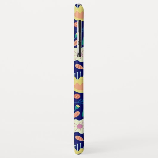 Kleurrijk patroon van schattig schattig veer Case-Mate iPhone case (Achterkant/links)