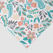 Kleurrijk patroon van schattig schattig veer tissuepapier (Detail)