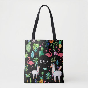 Kleurrijk patroonpatroon tote bag