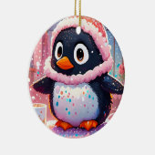 Kleurrijk Penguin Ornament (Rechts)