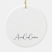 Kleurrijk Penguin Ornament (Achterkant)