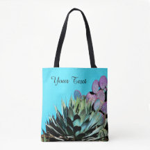 Kleurrijk persoonlijk Tas, Agave & Cactus