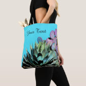 Kleurrijk persoonlijk Tas, Agave & Cactus Tote Bag (Dichtbij)