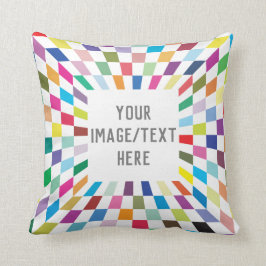 kleurrijk perspectief, kussen