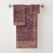 Kleurrijk Perzisch Rug Patroon Bad Handdoek (Insitu)