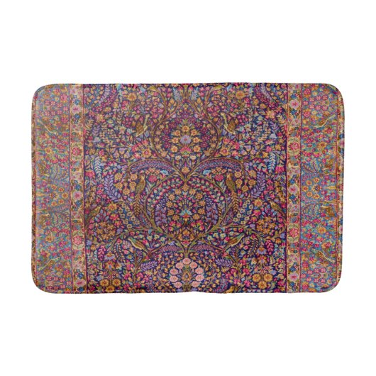 Kleurrijk Perzisch Rug Patroon Badmat (Voorkant)