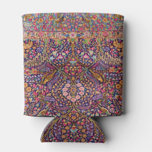 Kleurrijk Perzisch Rug Patroon Blikjeskoeler (Achterkant)