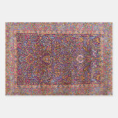 Kleurrijk Perzisch Rug Patroon Inpakpapier Vel (Voorkant 2)