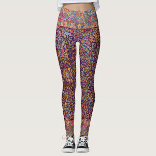 Kleurrijk Perzisch Rug Patroon Leggings