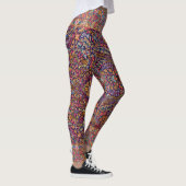Kleurrijk Perzisch Rug Patroon Leggings (Rechts)