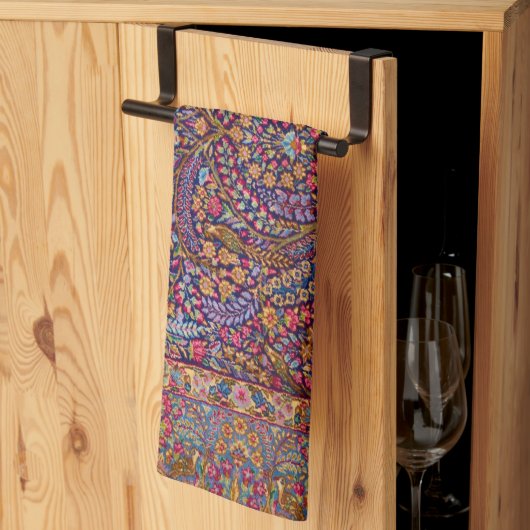 Kleurrijk Perzisch Rug Patroon Theedoek (Derde Gevouwen)